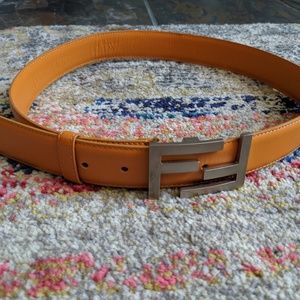 Leather Fendi belts sz small